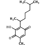 CAS#: 17194-57-9, 3-Hydroxy-5-Methyl-2-(6-Methyl-2-Heptanyl)-1,4-Benzoquinone