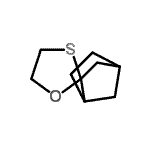 CAS#: 172-68-9, Spiro[Bicyclo[2.2.1]Heptane-2,2'-[1,3]Oxathiolane]
