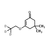 CAS 登录号：17206-16-5， 3-[(2,2,2-<sup>2</sup>H<sub>3</sub>)乙氧基]-5,5-二甲基-2-环己烯-1-酮