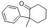 CAS 登录号：17206-54-1， 2-甲基-2-苯基-环己酮
