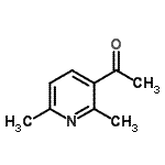 CAS 登录号：1721-25-1， 1-(2,6-二甲基-3-吡啶基)乙酮