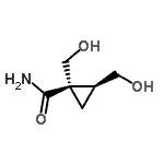 CAS#: 172154-39-1, (1R,2S)-1,2-Bis(Hydroxymethyl)Cyclopropanecarboxamide