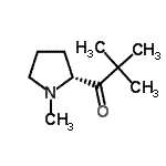 CAS#: 172289-84-8, 2,2-Dimethyl-1-[(2R)-1-Methyl-2-Pyrrolidinyl]-1-Propanone