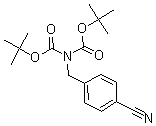 CAS 登录号：172348-74-2， 4-氰基苄基亚氨基二甲酸二叔丁酯