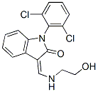 CAS#: 172371-95-8, (3Z)-1-(2,6-Dichlorophenyl)-3-[(2-Hydroxyethylamino)Methylidene]Indol-2-One