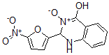 CAS 登录号:17247-77-7, 1,2-二氢-2-(5'-硝基呋喃基)-4-羟基-喹唑啉-3-氧化物
