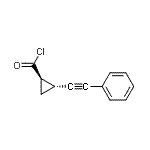 CAS#: 172477-27-9, (1R,2R)-2-(Phenylethynyl)Cyclopropanecarbonyl Chloride