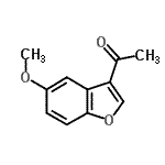 CAS#: 17249-69-3, 1-(5-Methoxy-1-Benzofuran-3-Yl)Ethanone