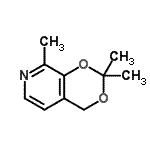 CAS#: 172506-91-1, 2,2,8-Trimethyl-4H-[1,3]Dioxino[4,5-c]Pyridine