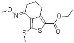 CAS#: 172516-37-9, 4,5,6,7-Tetrahydro-4-(Methoxyimino)-3-(Methylthio)-Benzo[c]Thiophene-1-carboxylic Acid Ethyl Ester