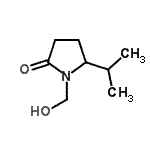 CAS#: 172537-44-9, 1-(Hydroxymethyl)-5-Isopropyl-2-Pyrrolidinone