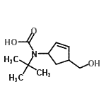 CAS#: 172720-97-7, [4-(Hydroxymethyl)-2-Cyclopenten-1-Yl](2-Methyl-2-Propanyl)Carbamic Acid