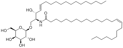 CAS 登录号:17283-91-9, N-Nervonyl Cerebroside