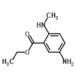 CAS 登录号：172896-95-6， 乙基5-氨基-2-(甲基氨基)苯甲酸酯