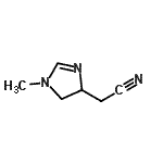 CAS#: 172938-94-2, (1-Methyl-4,5-Dihydro-1H-Imidazol-4-Yl)Acetonitrile