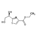 CAS#: 172952-22-6, Ethyl 2-[(1R)-1,2-Dihydroxyethyl]-1,3-Thiazole-4-Carboxylate