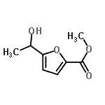 CAS 登录号：172969-54-9， 甲基5-(1-羟基乙基)-2-糠酸酯
