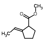 CAS 登录号：172981-48-5， 甲基(2E)-2-亚乙基环戊烷羧酸酯