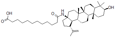 CAS#: 173106-46-2, 11-[[3.beta.-Acetoxy-28-Norlup-20(29)-En-17-Yl]Carbamoyl]Undecanoic Acid