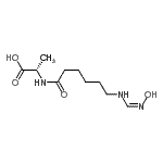 CAS#: 173144-82-6, N-(6-{(E)-[(Hydroxyamino)Methylene]Amino}Hexanoyl)-L-Alanine