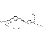 CAS#: 173220-61-6, 4-{(1E,3E)-4-[4-(Dibutylamino)Phenyl]-1,3-Butadien-1-Yl}-1-[3-(Triethylammonio)Propyl]Pyridinium Dibromide