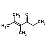 CAS#: 17325-90-5, 4,5-Dimethyl-4-Hexen-3-One