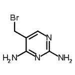 CAS#: 17326-35-1, 5-(Bromomethyl)-2,4-Pyrimidinediamine