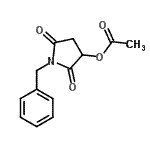 CAS#: 173353-34-9, 1-Benzyl-2,5-Dioxo-3-Pyrrolidinyl Acetate