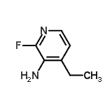 CAS#: 173435-43-3, 4-Ethyl-2-Fluoro-3-Pyridinamine