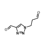 CAS#: 173676-90-9, 1-(3-Oxopropyl)-1H-1,2,3-Triazole-4-Carbaldehyde