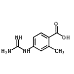 CAS 登录号：173732-05-3， 4-亚氨基甲酰胺基-2-甲基苯甲酸