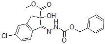 CAS#: 173903-19-0, Methyl (3Z)-6-Chloro-2-Hydroxy-3-(Phenylmethoxycarbonylhydrazinylidene)-1H-Indene-2-Carboxylate
