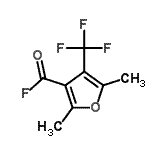 CAS 登录号：173988-20-0， 2,5-二甲基-4-(三氟甲基)-3-糠酰氟化物
