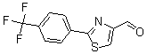 CAS#: 174006-70-3, 2-[4-(Trifluoromethyl)Phenyl]-1,3-Thiazole-4-Carbaldehyde