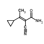 CAS#: 17407-32-8, (2E)-2-Cyano-3-Cyclopropyl-2-Butenamide