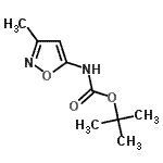 CAS#: 174078-95-6, 2-Methyl-2-Propanyl (3-Methyl-1,2-Oxazol-5-Yl)Carbamate