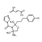 CAS#: 174212-12-5, But-2-Enedioic Acid; [2-[3-(4-Chlorophenyl)Propyl]-2,4,4-Trimethyl-Oxazolidin-3-Yl]-Imidazol-1-Yl-Methanone