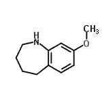 CAS#: 17422-43-4, 8-Methoxy-2,3,4,5-Tetrahydro-1H-1-Benzazepine