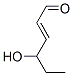 CAS 登录号：17427-08-6， 4-羟基-2-己烯醛
