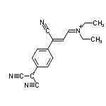 CAS#: 174280-29-6, Dicyano{4-[(1Z)-1-Cyano-3-(Diethyliminio)-1-Propen-1-Yl]Phenyl}Methanide