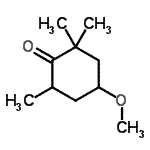 CAS#: 17429-03-7, 4-Methoxy-2,2,6-Trimethylcyclohexanone