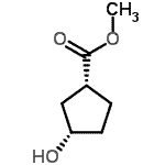 CAS#: 174292-59-2, Methyl (1R,3S)-3-Hydroxycyclopentanecarboxylate