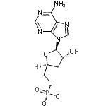 CAS#: 17434-81-0, 3'-Deoxy-5'-O-Phosphonatoadenosine