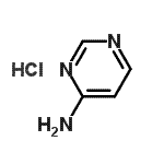 CAS#: 174500-31-3, 4-Pyrimidinamine Hydrochloride (1:1)