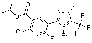 CAS#: 174514-07-9, 5-[4-Bromo-1-Methyl-5-(Trifluoromethyl)-1H-Pyrazol-3-Yl]-2-Chloro-4-Fluoro-Benzoic Acid 1-Methylethyl Ester
