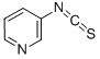 CAS 登录号：17452-27-6， 3-异硫氰酸基-吡啶