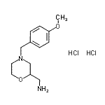 CAS#: 174560-85-1, 1-[4-(4-Methoxybenzyl)-2-Morpholinyl]Methanamine Dihydrochloride
