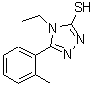 CAS#: 174574-01-7, 4-Ethyl-5-(2-Methylphenyl)-4H-1,2,4-Triazole-3-Thiol
