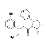 CAS#: 174590-39-7, (4R)-3-[(3S)-3-(3-Aminophenyl)Pentanoyl]-4-Phenyl-1,3-Oxazolidin-2-One