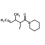 CAS#: 174649-72-0, 2-Fluoro-3-Methyl-1-(1-Piperidinyl)-4-Penten-1-One
